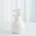 GLOBAL VIEWS SPIRAL HANDLE VASE - Decorative Accents
