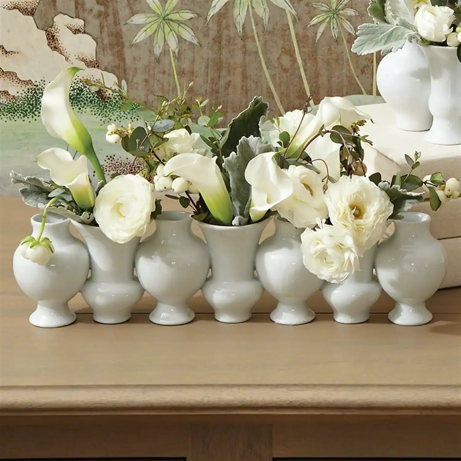 GLOBAL VIEWS CHINOISE LINEAR BUD VASE - Decorative Accents