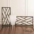 GLOBAL VIEWS CHINOISE FRET FIREPLACE SCREEN - Decorative Accents
