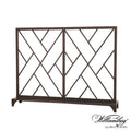 GLOBAL VIEWS CHINOISE FRET FIREPLACE SCREEN - Decorative Accents