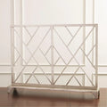GLOBAL VIEWS CHINOISE FRET FIREPLACE SCREEN - Decorative Accents