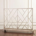 GLOBAL VIEWS CHINOISE FRET FIREPLACE SCREEN - Decorative Accents
