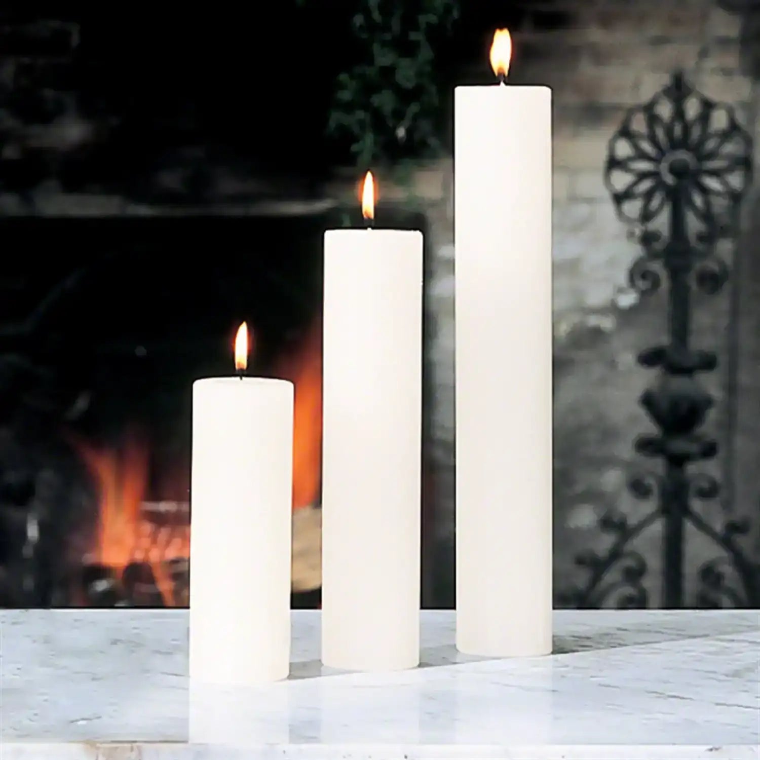 GLOBAL VIEWS PILLAR CANDLE - Decorative Accents