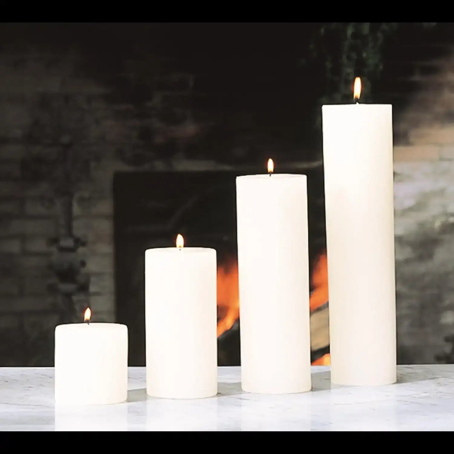 GLOBAL VIEWS PILLAR CANDLE - Decorative Accents
