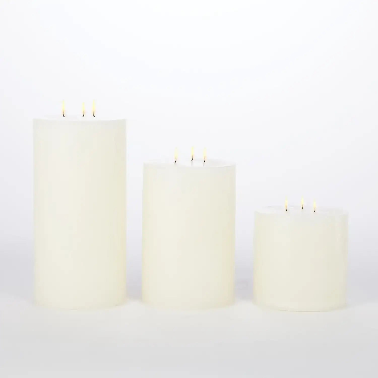 GLOBAL VIEWS 3 WICK PILLAR CANDLE - Decorative Accents