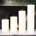GLOBAL VIEWS 3 WICK PILLAR CANDLE - Decorative Accents