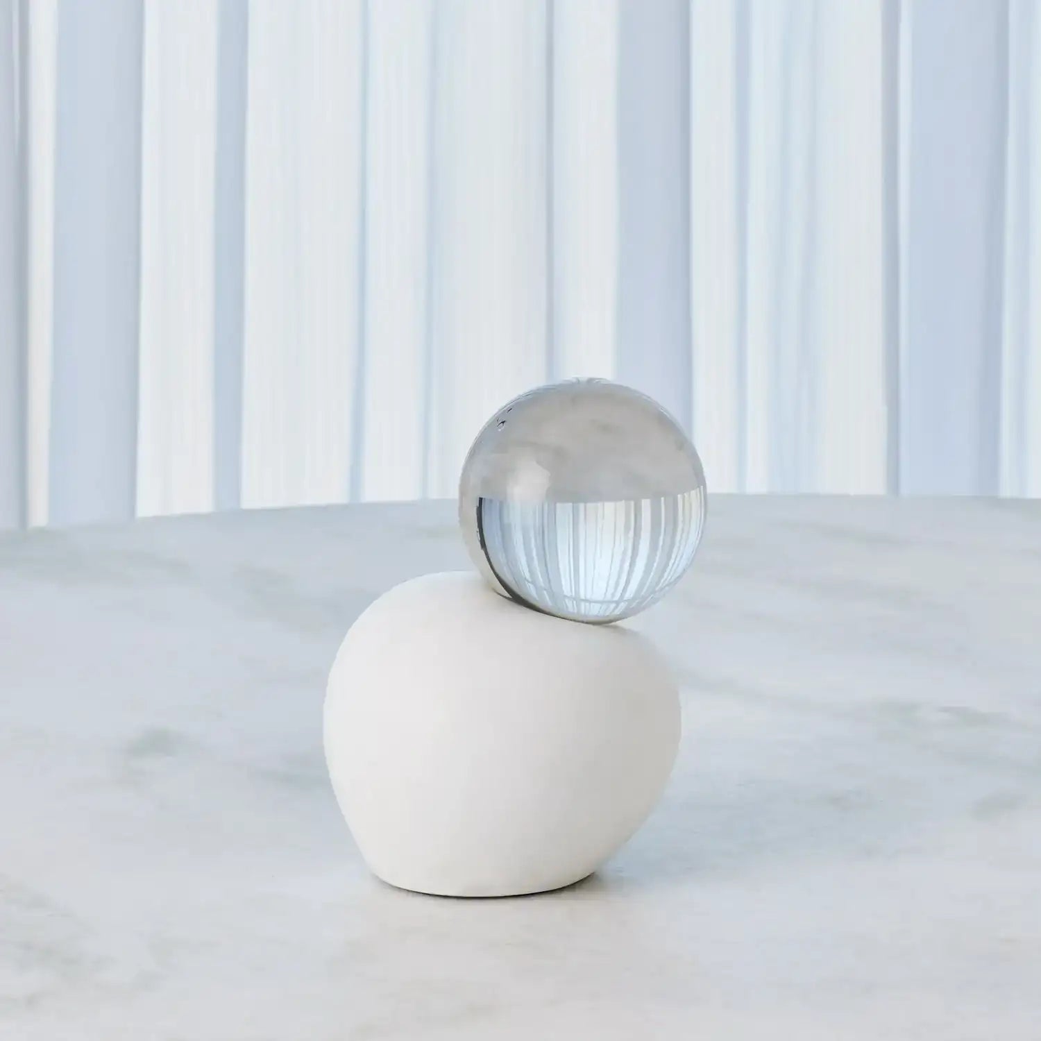 GLOBAL VIEWS SINGLE MERINGUE SCULPTURE - Decorative Accents