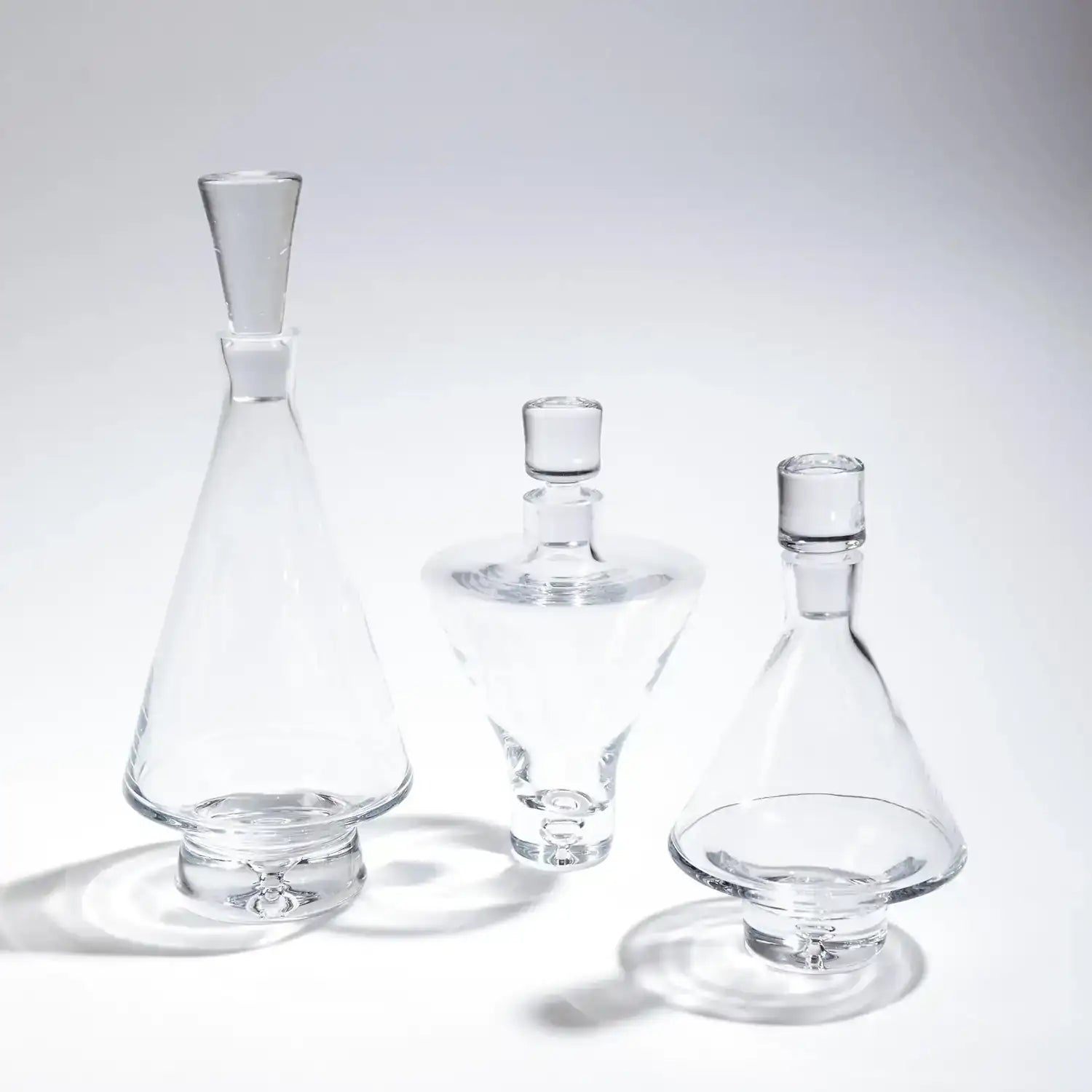GLOBAL VIEWS TALL FAT BOTTOM DECANTER - Decorative Accents