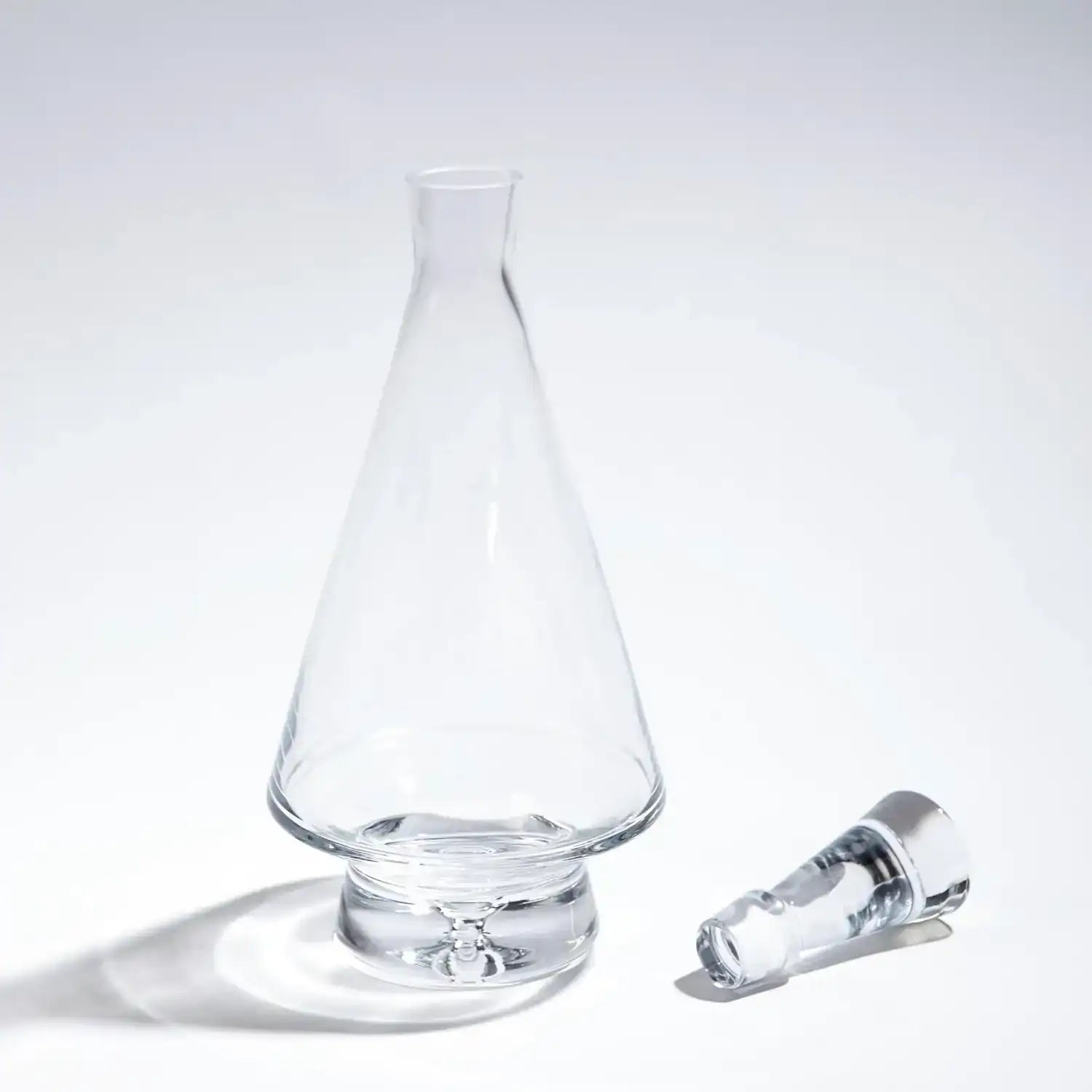 GLOBAL VIEWS TALL FAT BOTTOM DECANTER - Decorative Accents