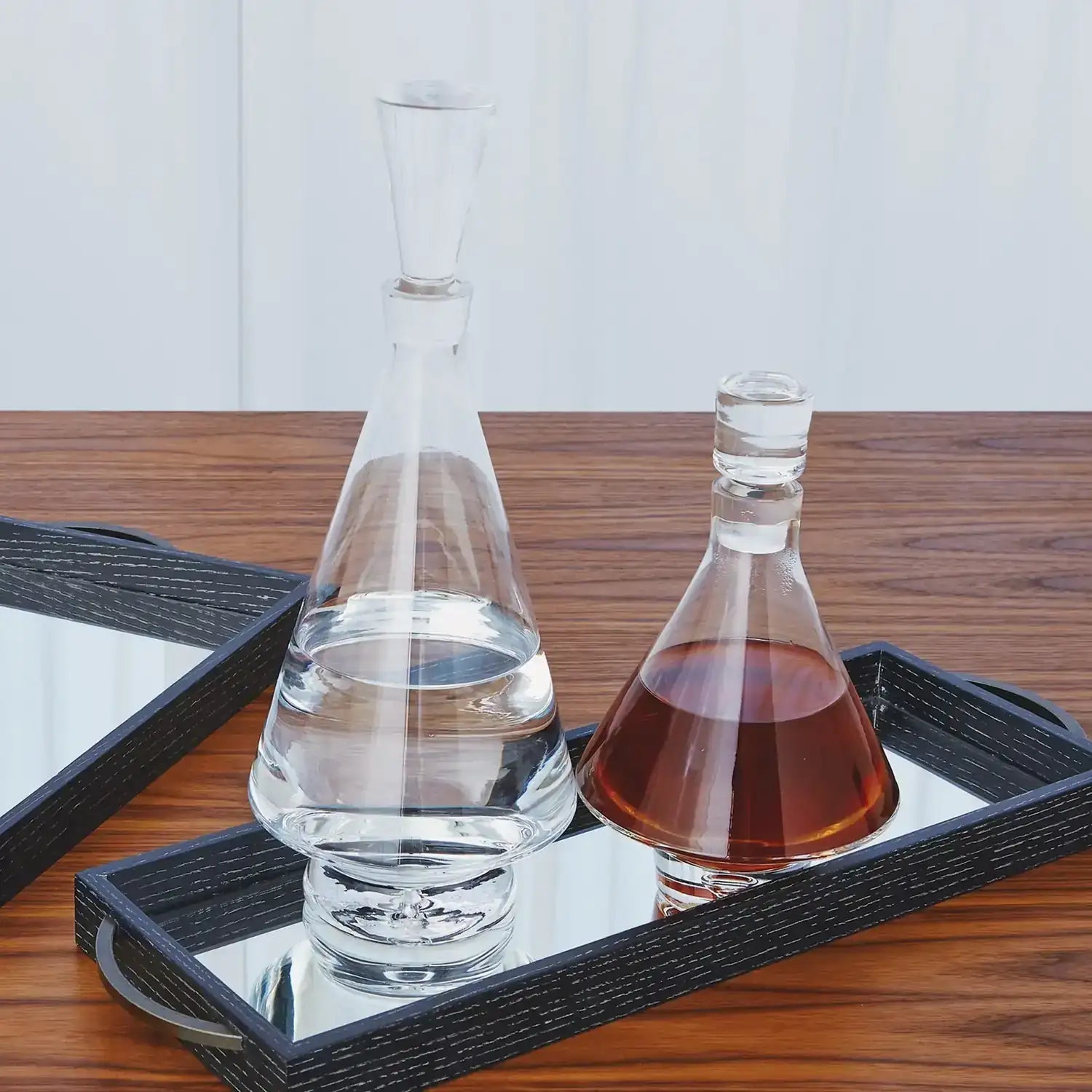 GLOBAL VIEWS TALL FAT BOTTOM DECANTER - Decorative Accents