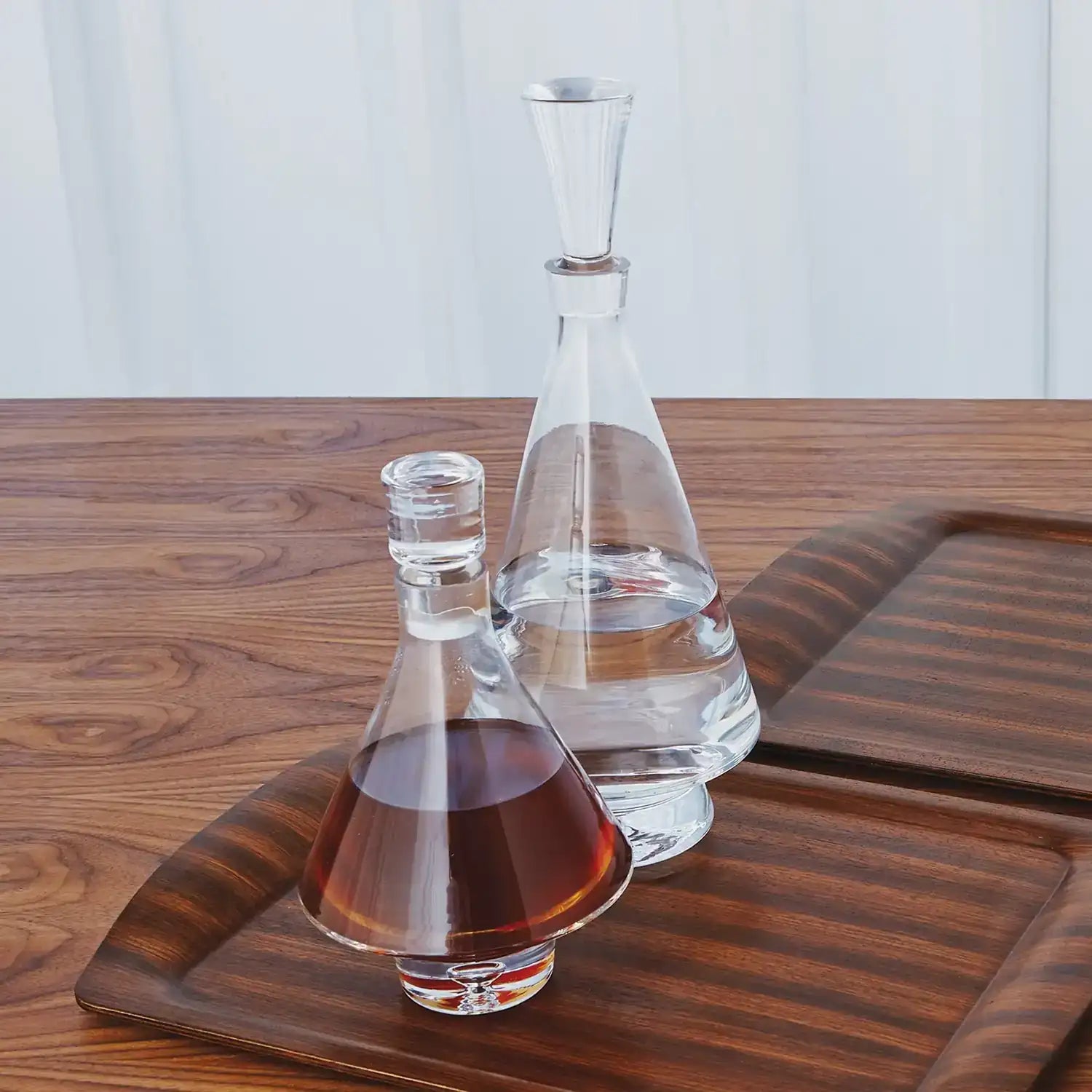 GLOBAL VIEWS TALL FAT BOTTOM DECANTER - Decorative Accents
