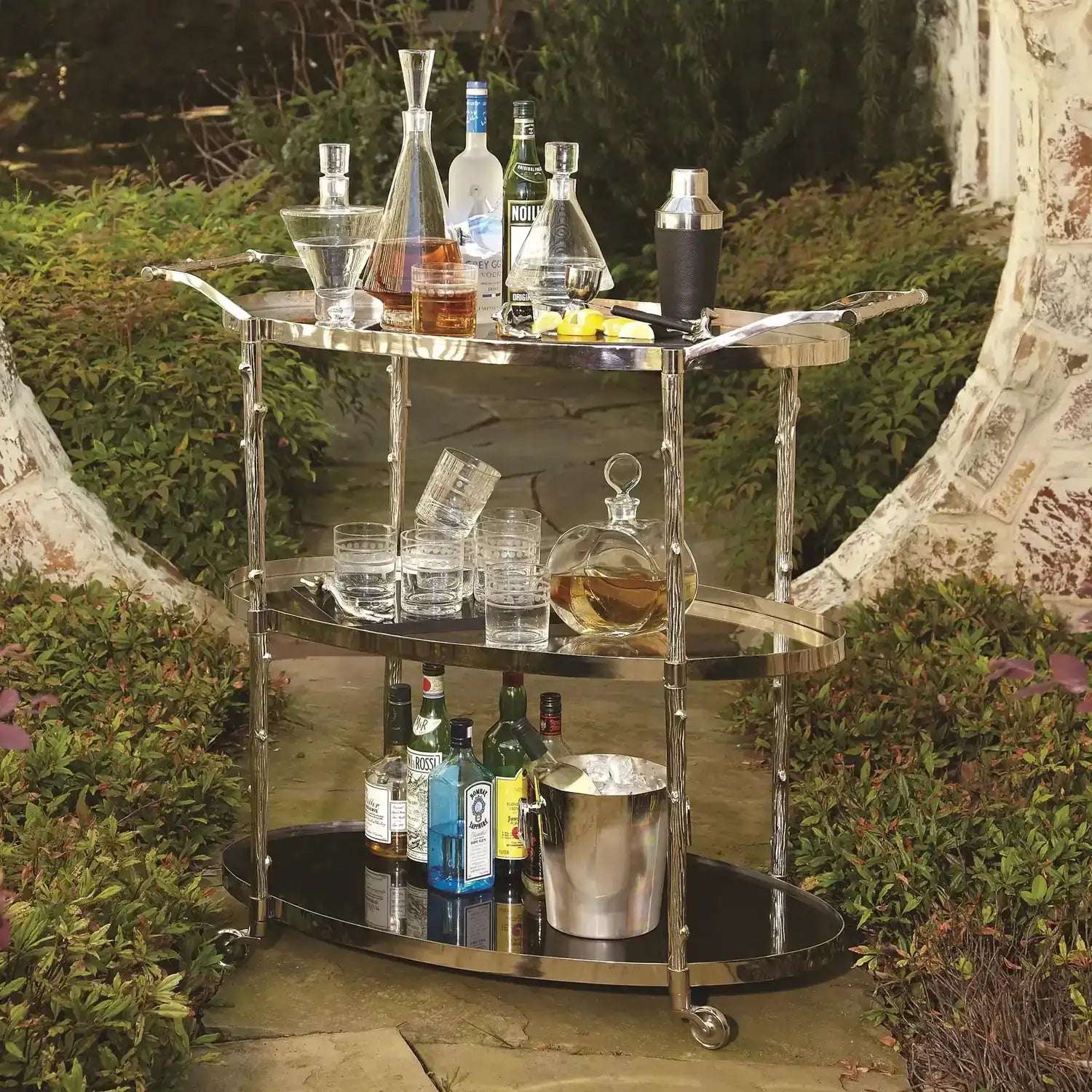 GLOBAL VIEWS FAT BOTTOM DECANTER - Decorative Accents