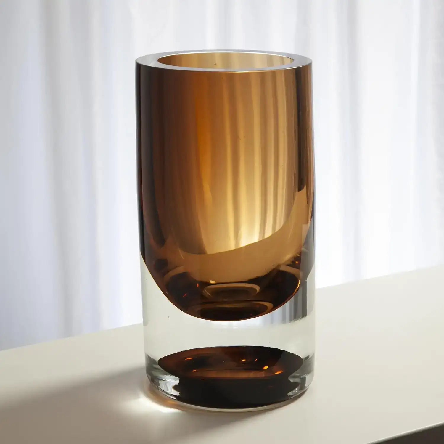 GLOBAL VIEWS THICK CYLINDER VASE - Art