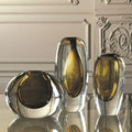 GLOBAL VIEWS OFFSET ROUND VASE - Art