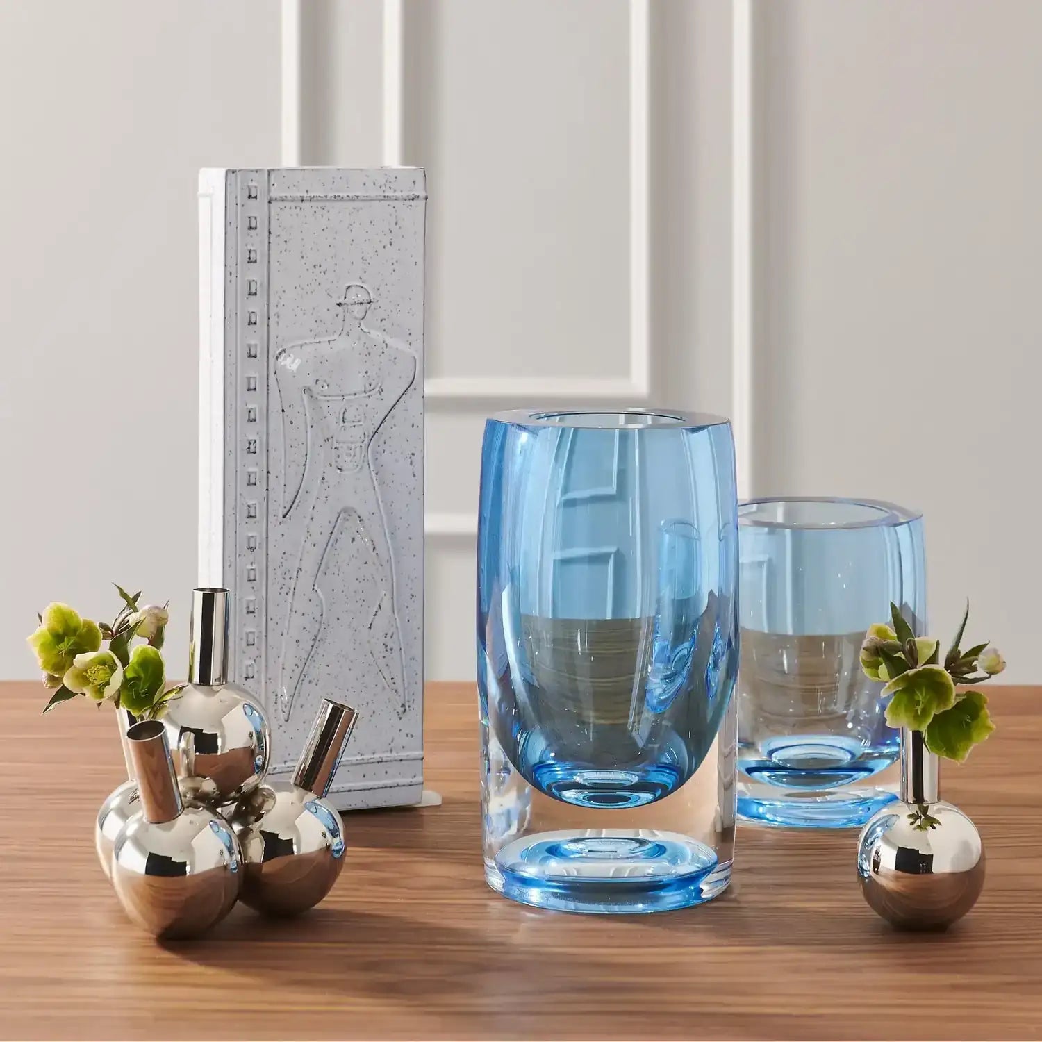 GLOBAL VIEWS THICK CYLINDER VASE - Art