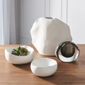 GLOBAL VIEWS OFFSET ROUND VASE - Art