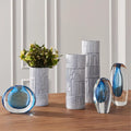 GLOBAL VIEWS OFFSET ROUND VASE - Art