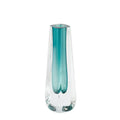 GLOBAL VIEWS SQUARE CUT GLASS VASE - Art