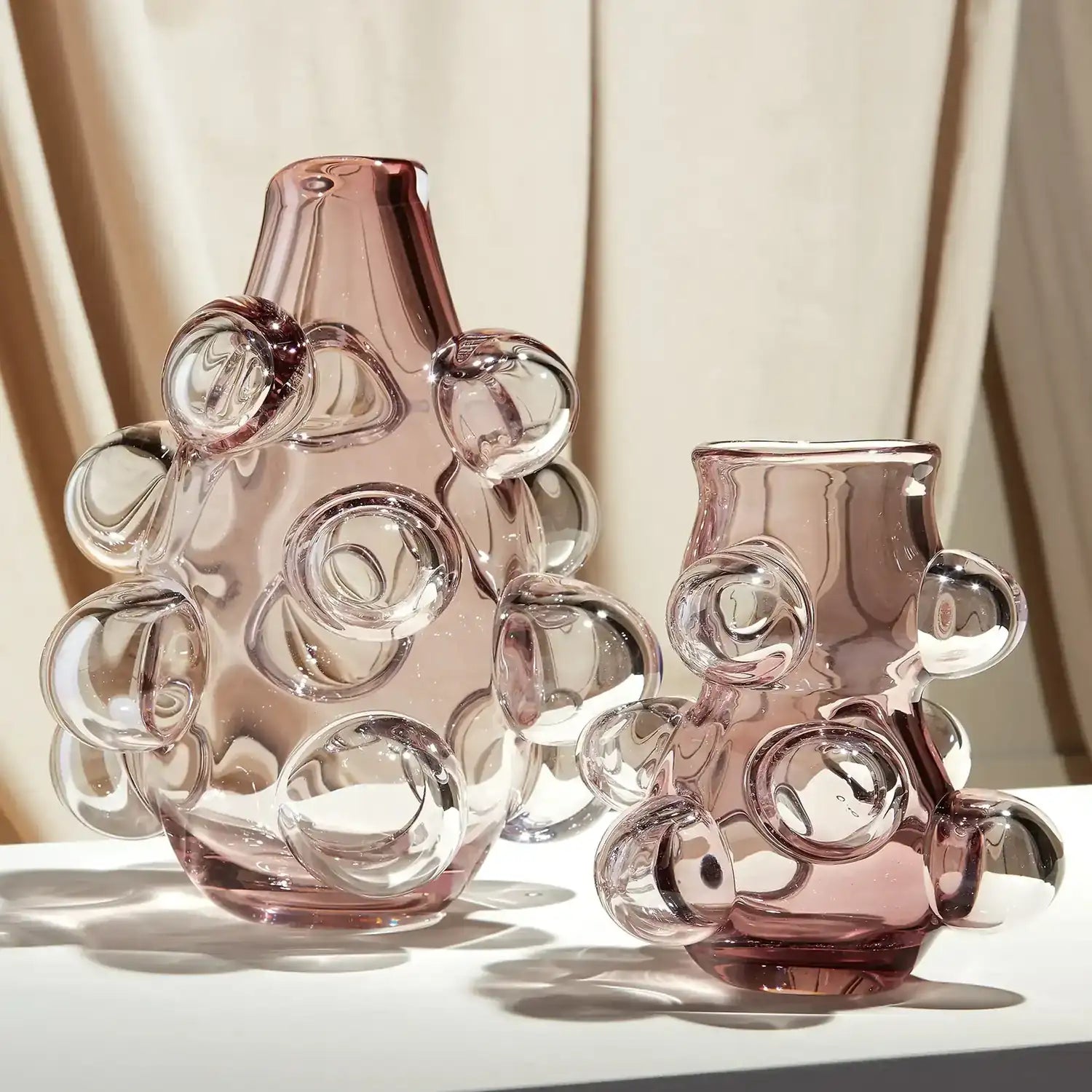 GLOBAL VIEWS BUBBLED VASE - Art