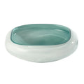 GLOBAL VIEWS SQUARE CASED GLASS BOWL - Art