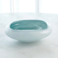 GLOBAL VIEWS SQUARE CASED GLASS BOWL - Art