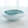 GLOBAL VIEWS SQUARE CASED GLASS BOWL - Art