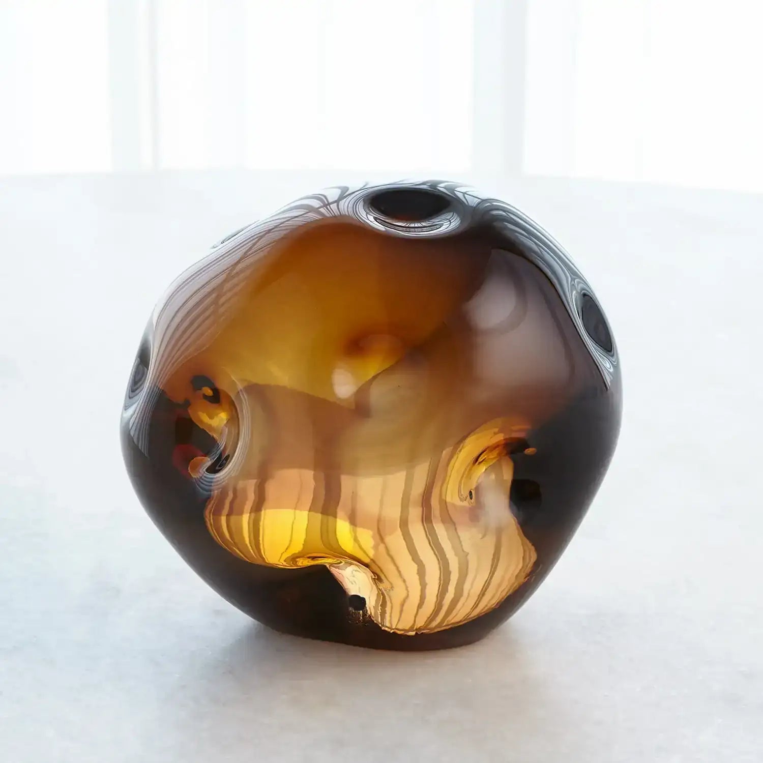 GLOBAL VIEWS DIMPLED SPHERE - Art