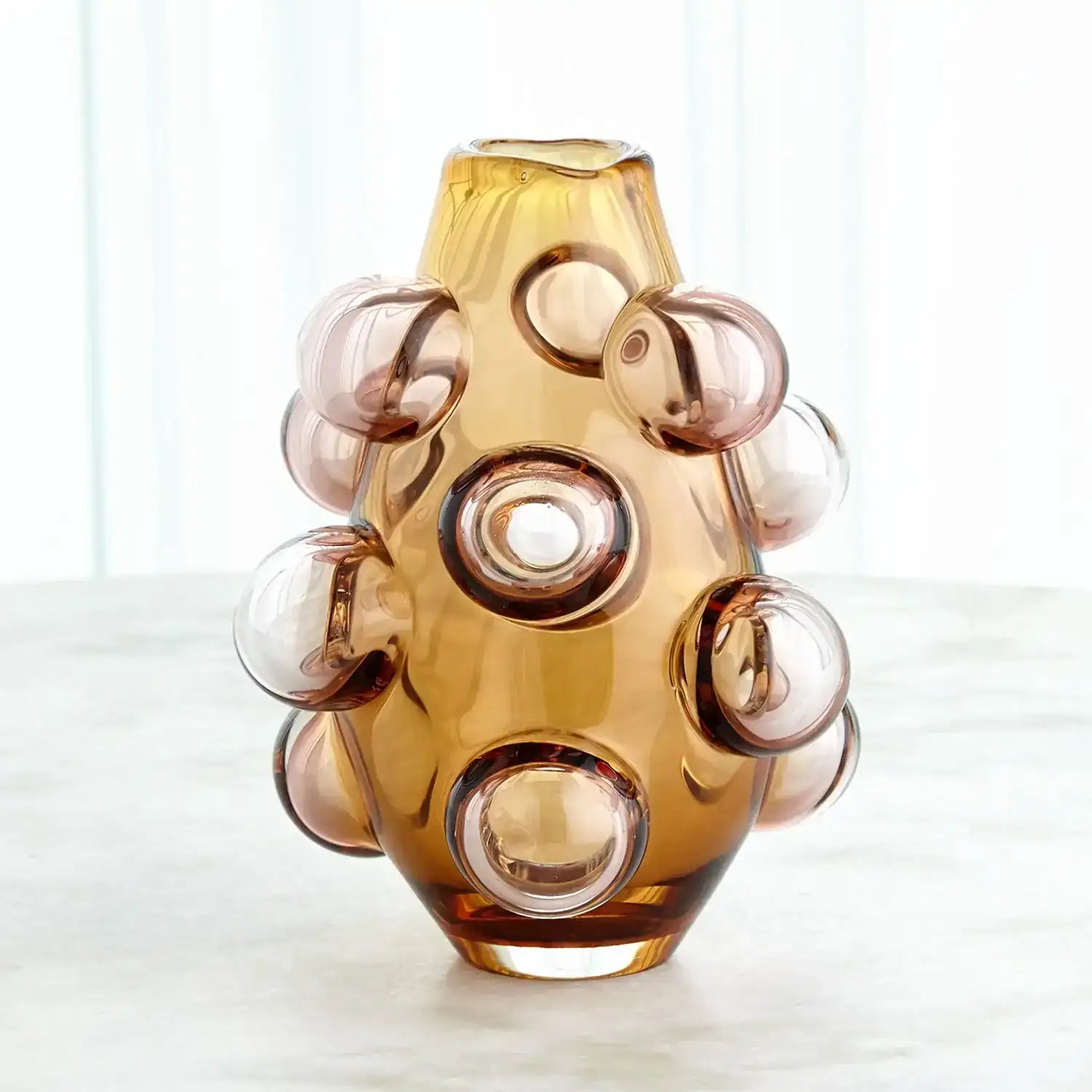 GLOBAL VIEWS BUBBLED VASE - Art