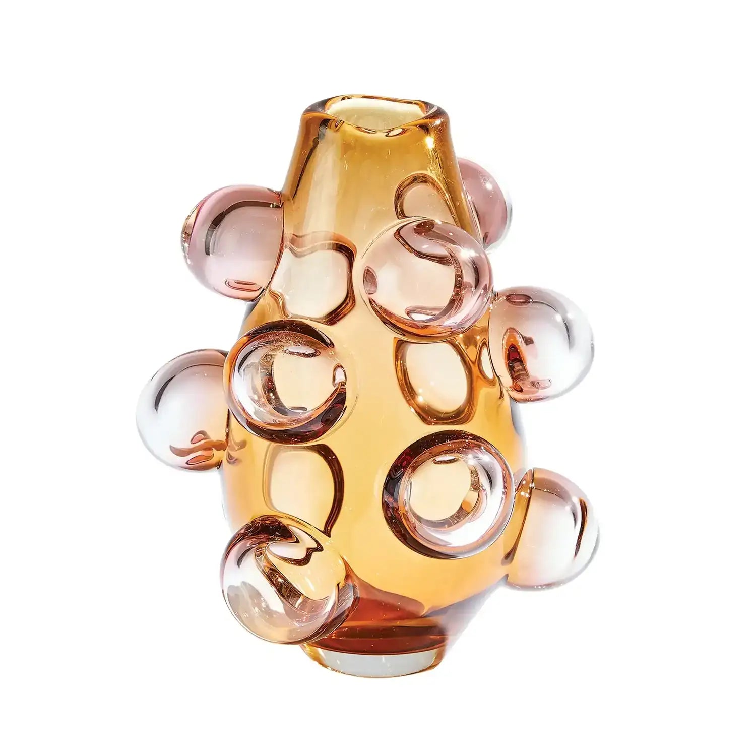 GLOBAL VIEWS BUBBLED VASE - Art