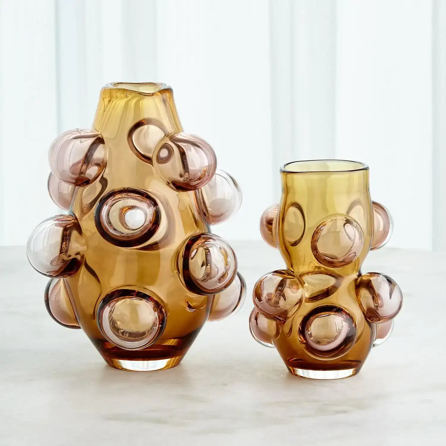 GLOBAL VIEWS BUBBLED VASE - Art