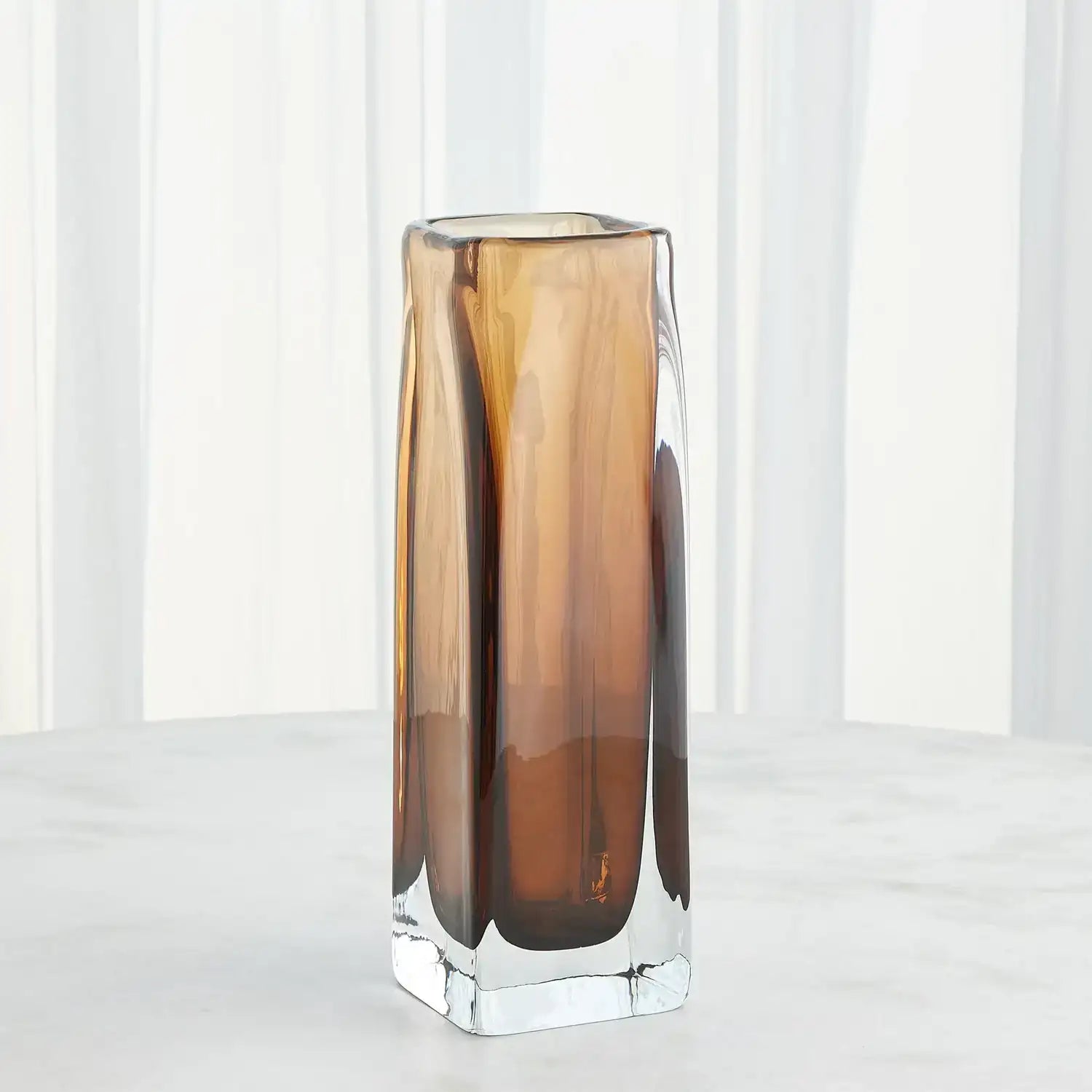 GLOBAL VIEWS WIDE SQUARE TOWER VASE - Art