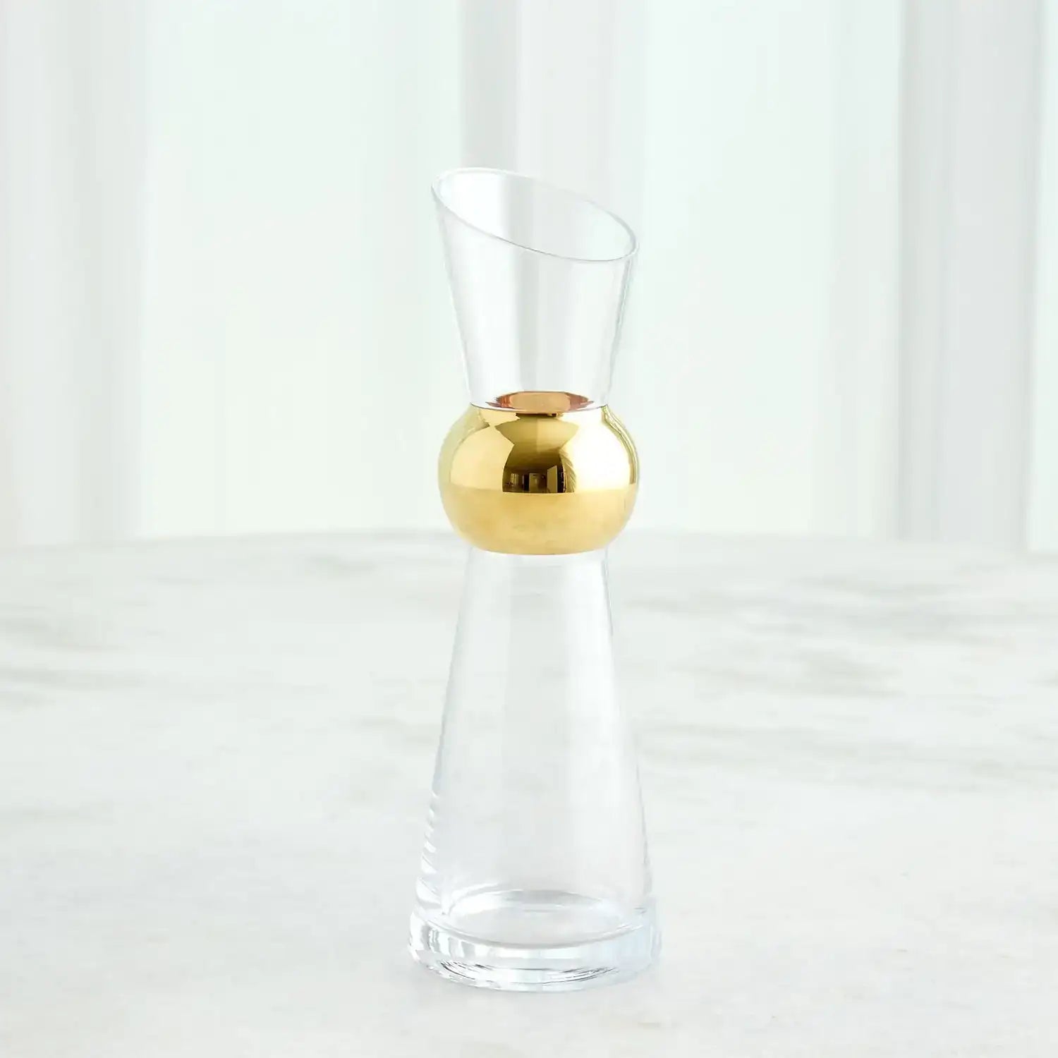 GLOBAL VIEWS METALLIC ORB CARAFE - Decorative Accents