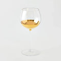 GLOBAL VIEWS METALLIC ORB WINE GLASS - Decorative Accents