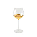 GLOBAL VIEWS METALLIC ORB WINE GLASS - Decorative Accents