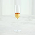 GLOBAL VIEWS METALLIC ORB CHAMPAGNE FLUTE - Decorative Accents