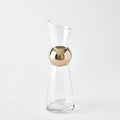 GLOBAL VIEWS METALLIC ORB CARAFE - Decorative Accents