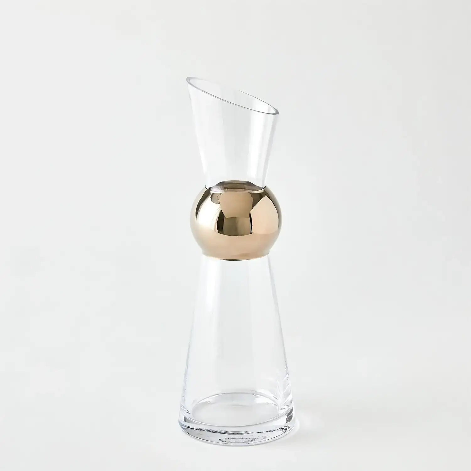 GLOBAL VIEWS METALLIC ORB CARAFE - Decorative Accents
