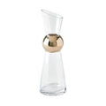 GLOBAL VIEWS METALLIC ORB CARAFE - Decorative Accents