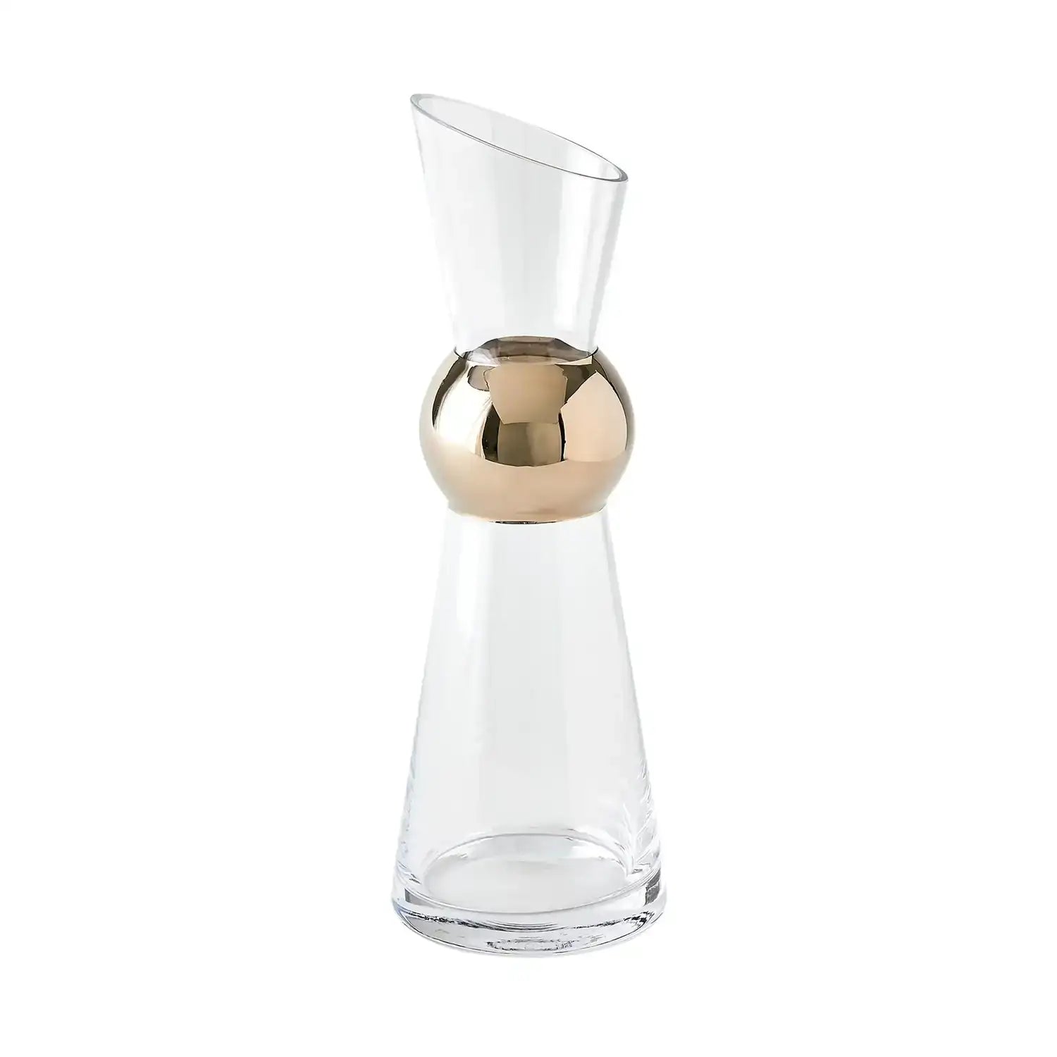 GLOBAL VIEWS METALLIC ORB CARAFE - Decorative Accents
