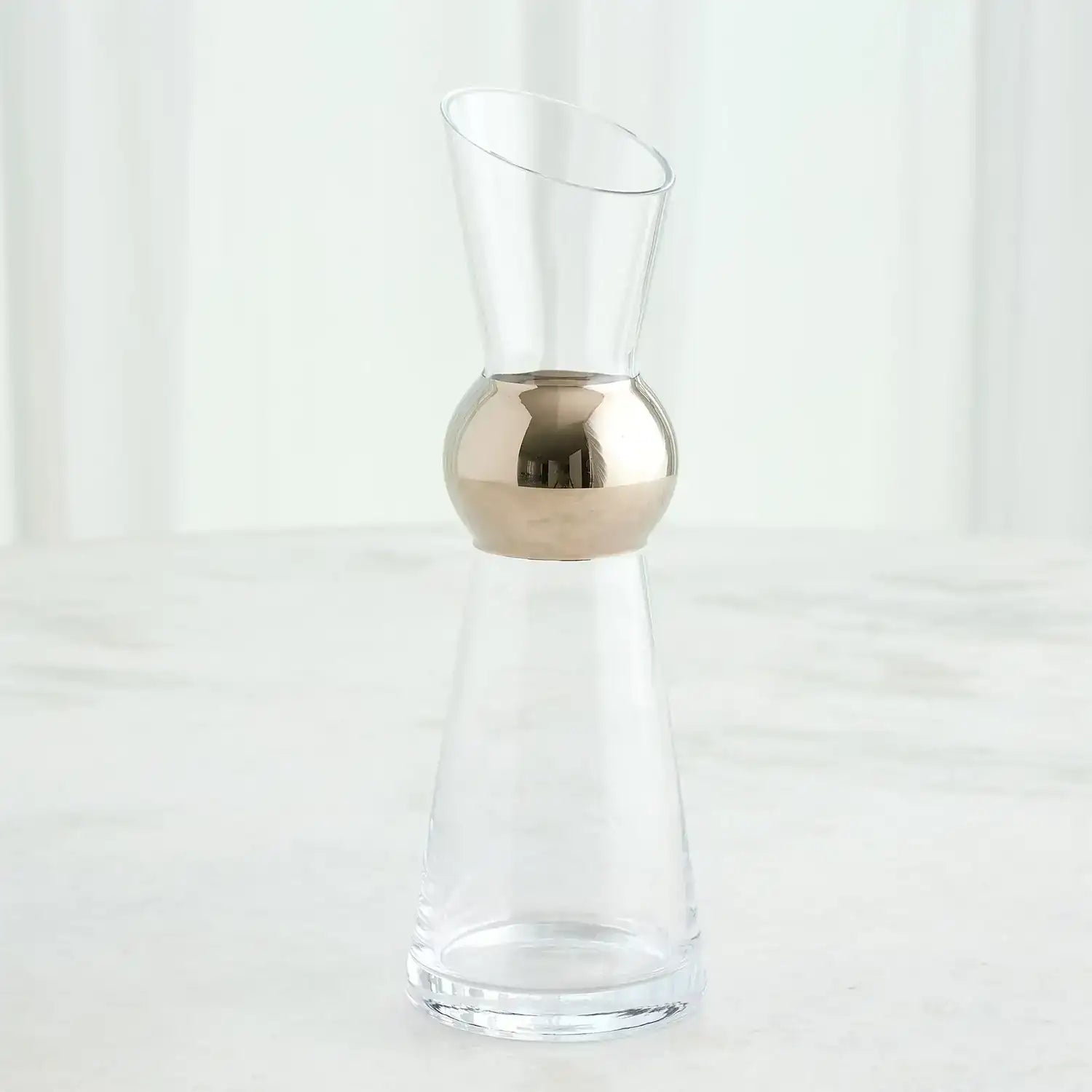 GLOBAL VIEWS METALLIC ORB CARAFE - Decorative Accents