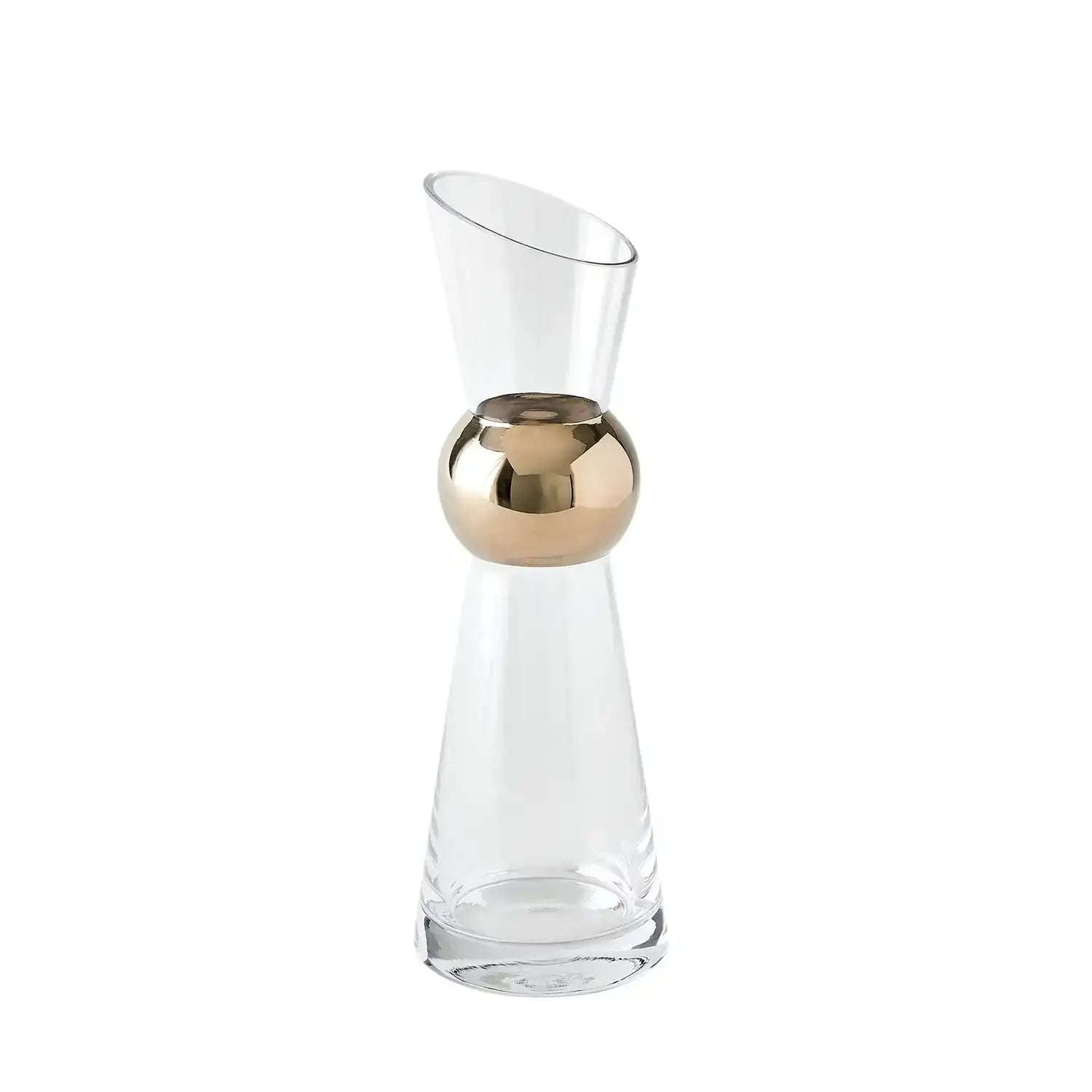 GLOBAL VIEWS METALLIC ORB CARAFE - Decorative Accents