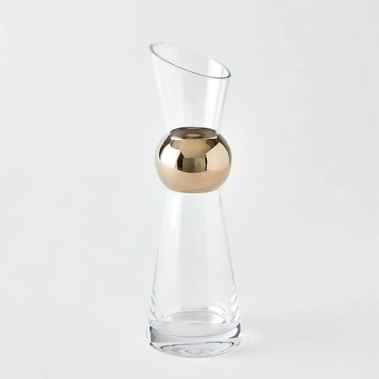 GLOBAL VIEWS METALLIC ORB CARAFE - Decorative Accents