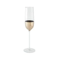 GLOBAL VIEWS METALLIC ORB CHAMPAGNE FLUTE - Decorative Accents