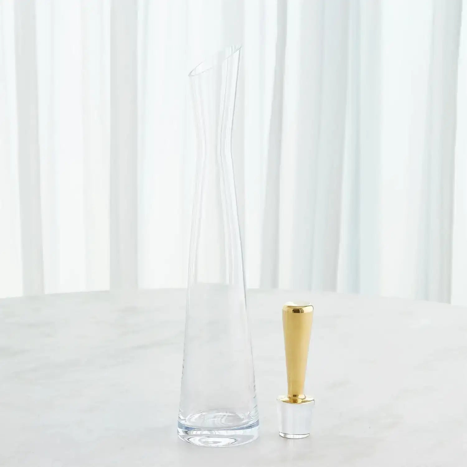 GLOBAL VIEWS SLANT DECANTER - Decorative Accents