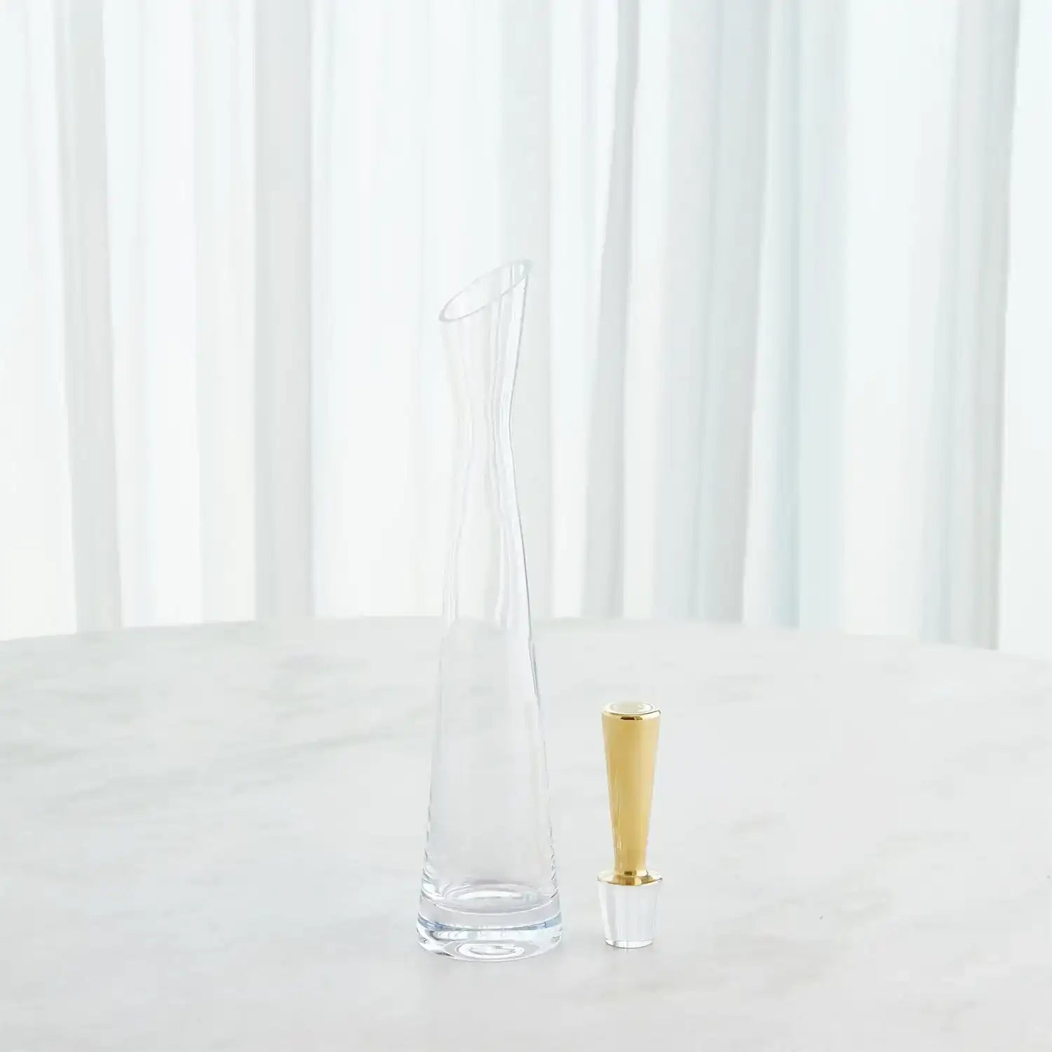 GLOBAL VIEWS SLANT DECANTER - Decorative Accents