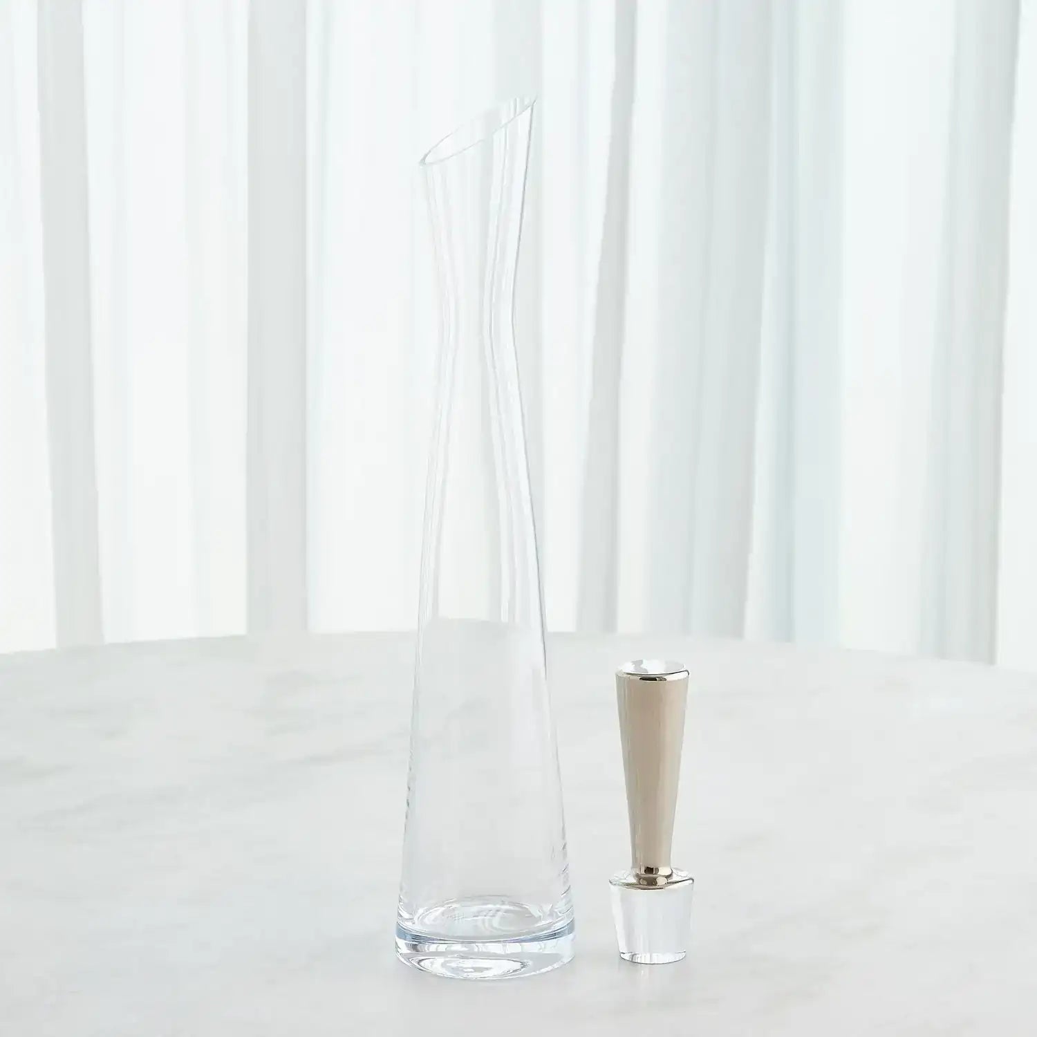 GLOBAL VIEWS SLANT DECANTER - Decorative Accents