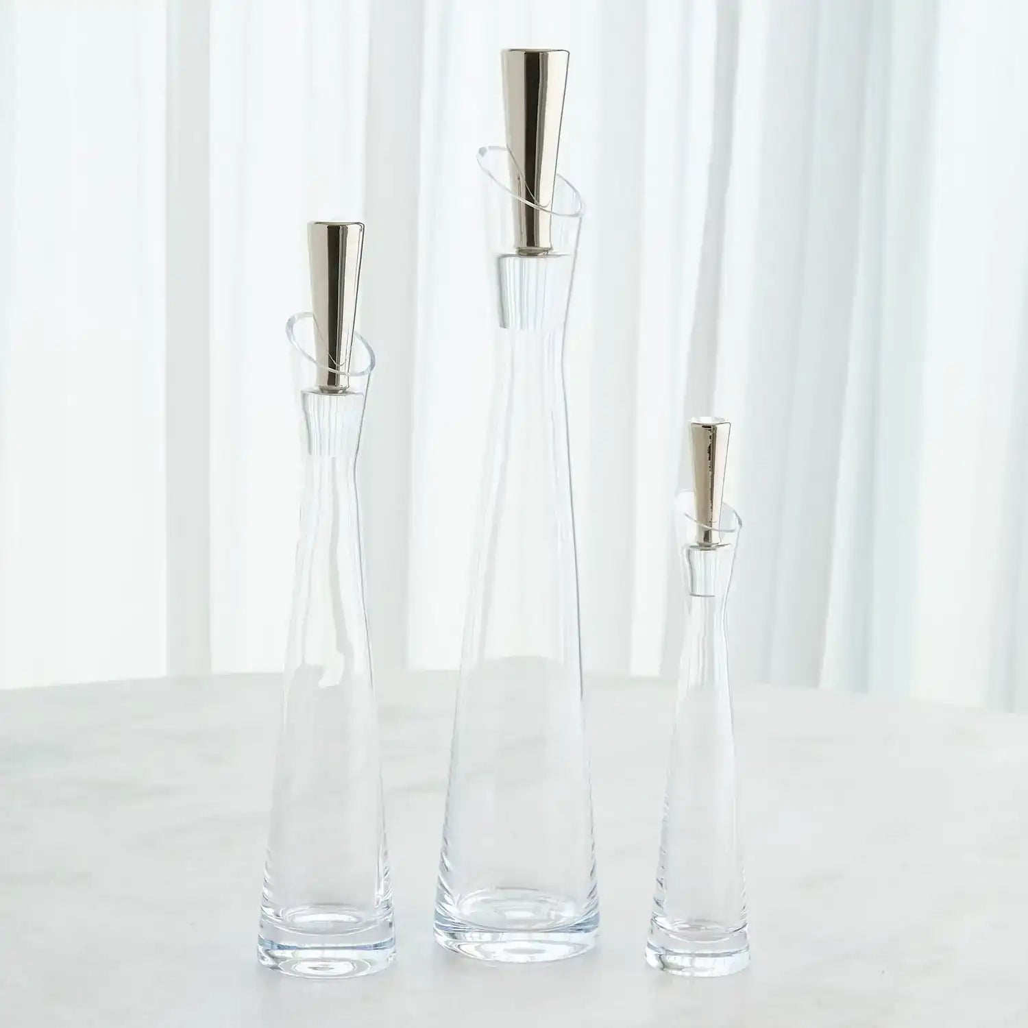 GLOBAL VIEWS SLANT DECANTER - Decorative Accents