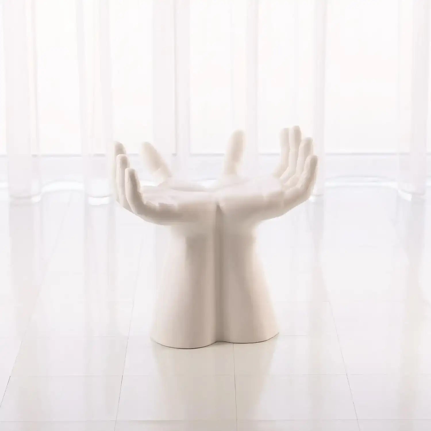 GLOBAL VIEWS HANDS STOOL - Bar Stools