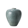 GLOBAL VIEWS CHECK BULBOUS VASE - Decorative Accents