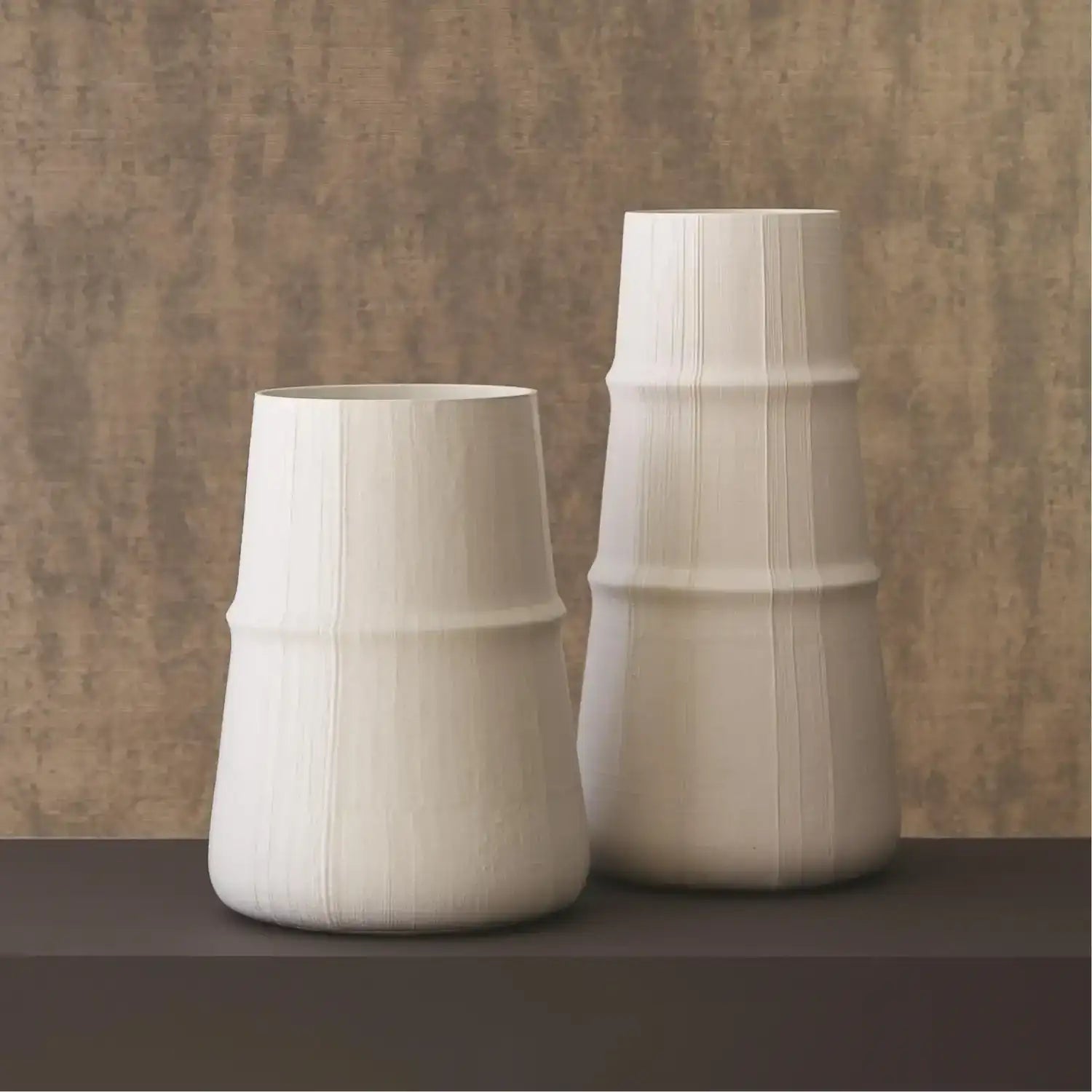 GLOBAL VIEWS LINEN VASE - Decorative Accents